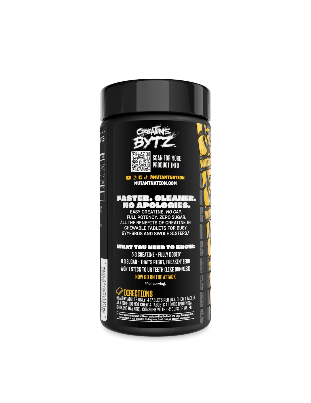Mutant Creatine Bytz Chews 80ct