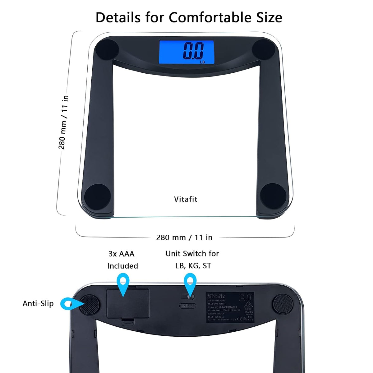Vitafit Bathroom Scale
