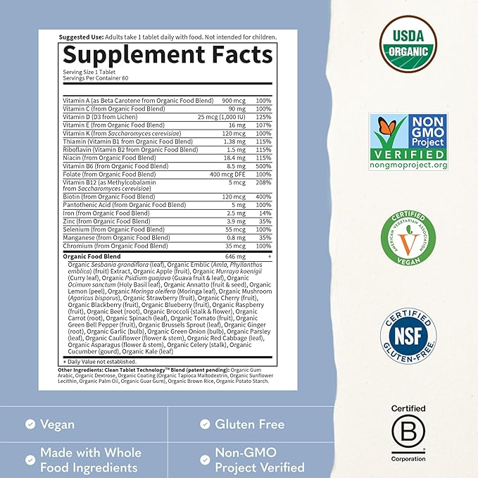 Garden of Life Organics Men's Once Daily
