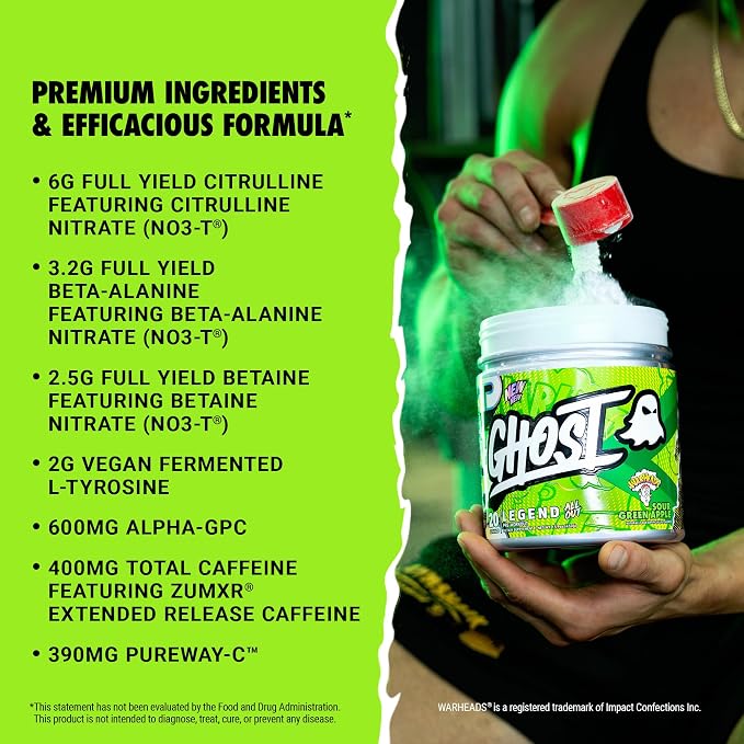 Ghost Legend V4 Pre-Workout 20sv