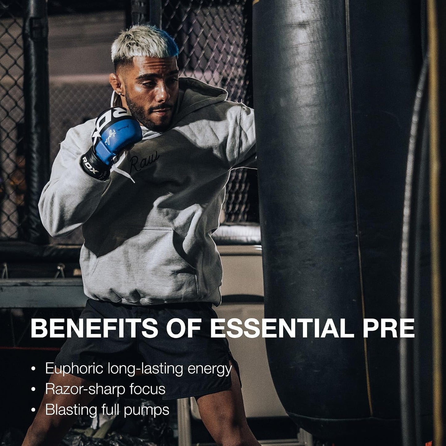 BUM Raw Essential Pre-Workout 30sv Orange