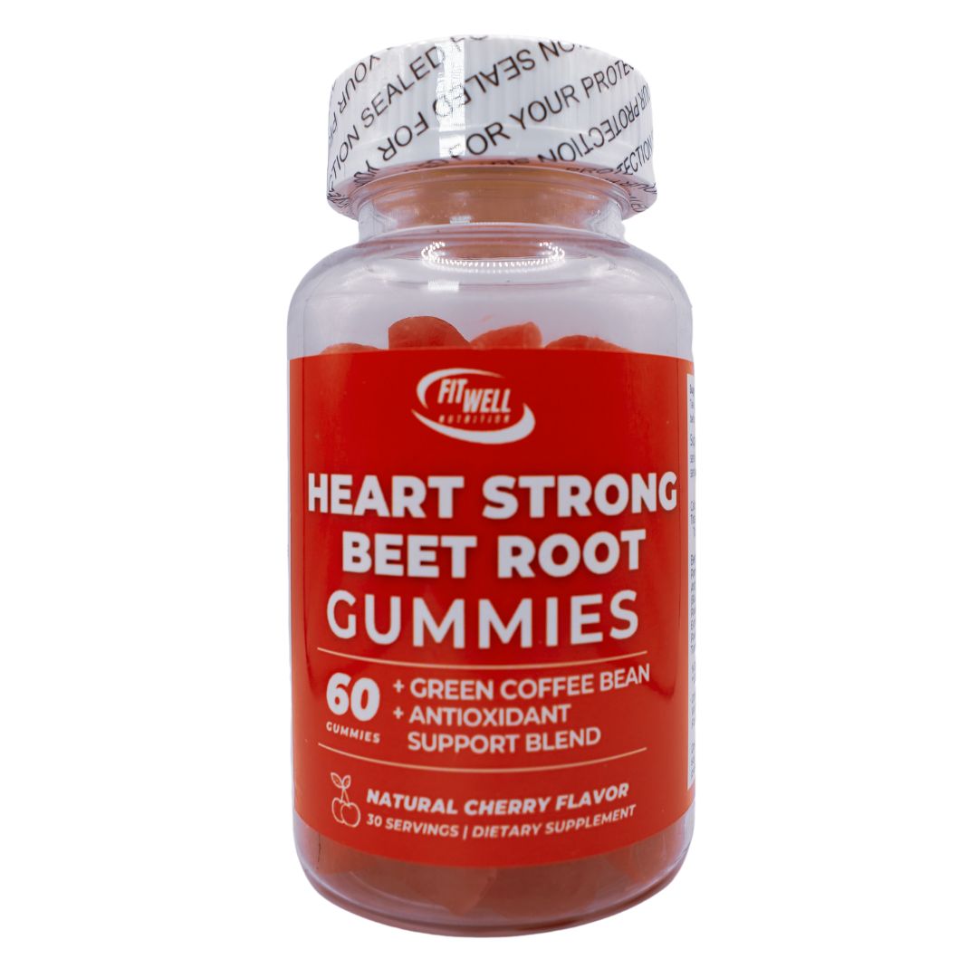 Fit Well - Heart Strong Beet Root Gummies 60ct
