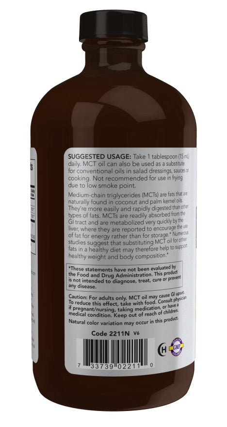 Now Sports MCT Oil 16oz