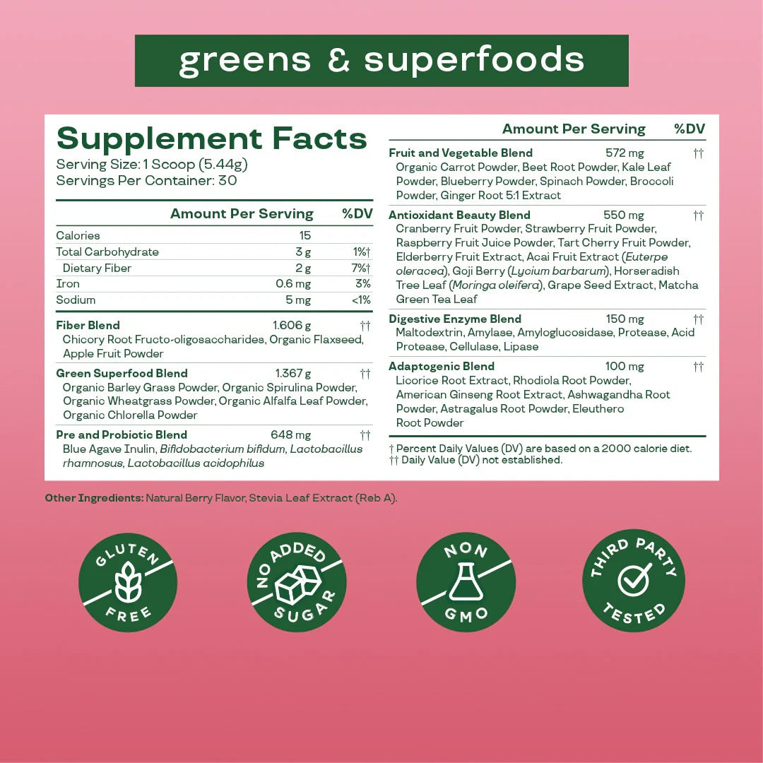 Bloom Greens & Superfoods  30sv