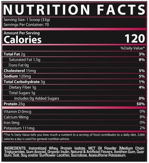 Nutrex Isofit Whey Protein Isolate 70sv