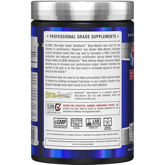Allmax Essentials, Beta-Alanine 400g