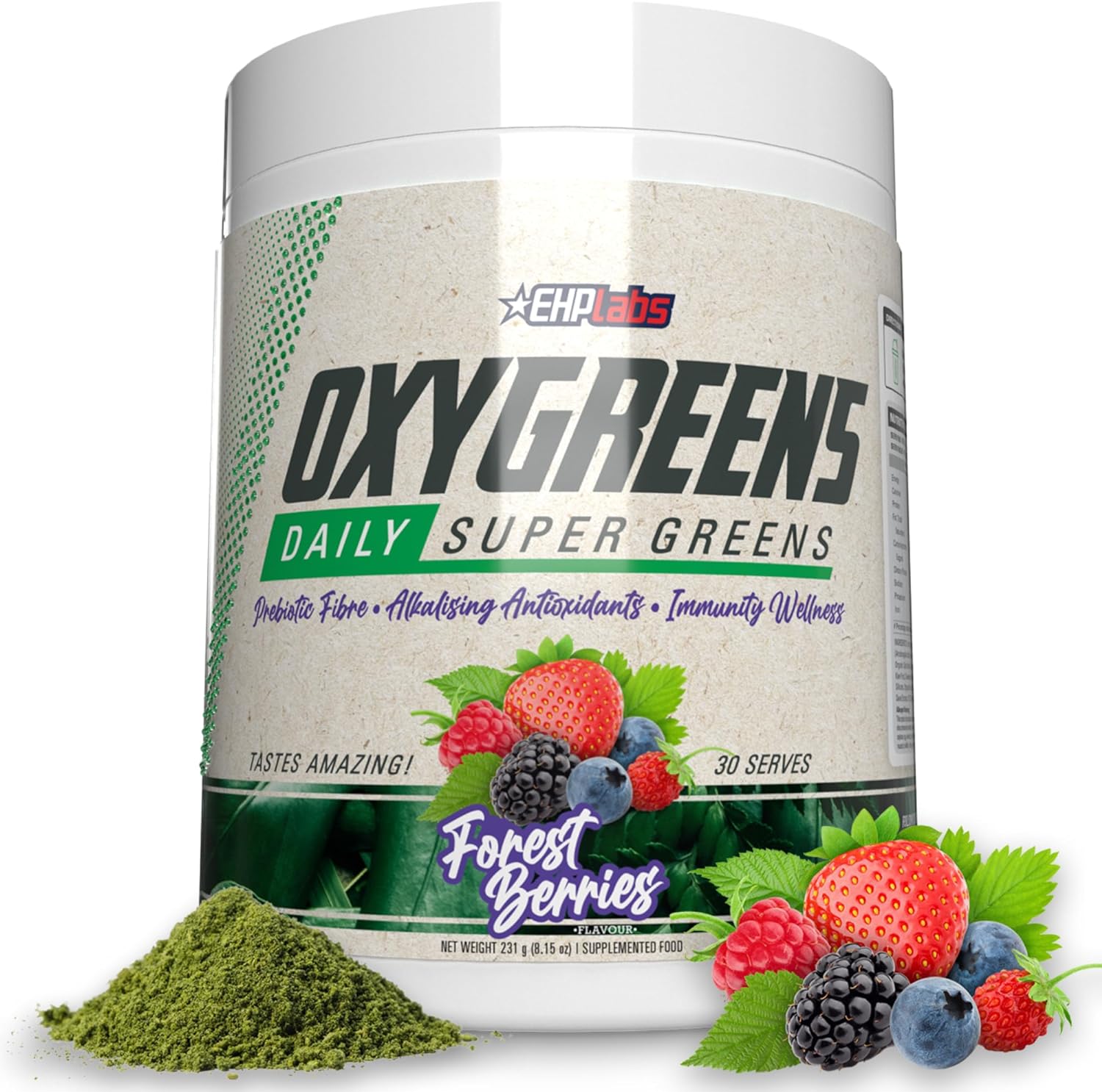 EHP Labs Oxygreens - Forest Berries 30 servings