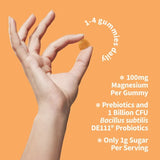 Garden of Life, Magnesium with Pre & Probiotics Gummies Peach, 60 Gummies