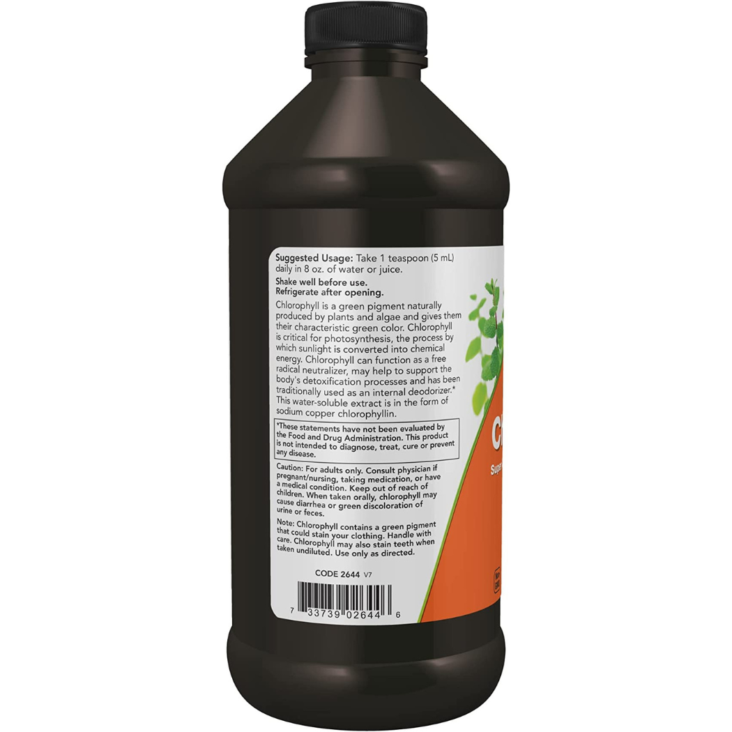 Now Liquid Chlorophyll 16oz