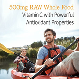 GOL Whole Food||Vitamin C Code Raw Capsules||500mg 60ct