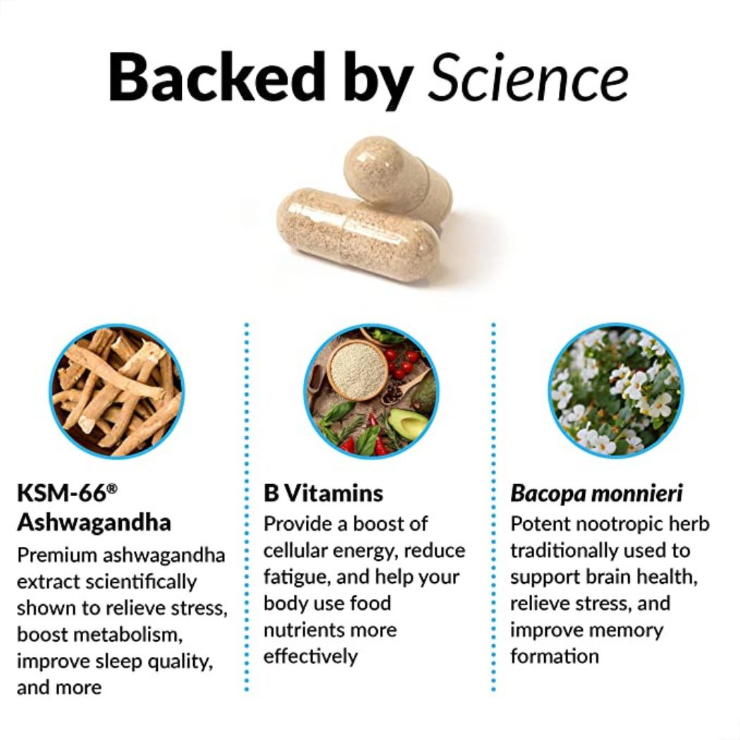 Amazing Ashwa 120ct - Ashwagandha supplement