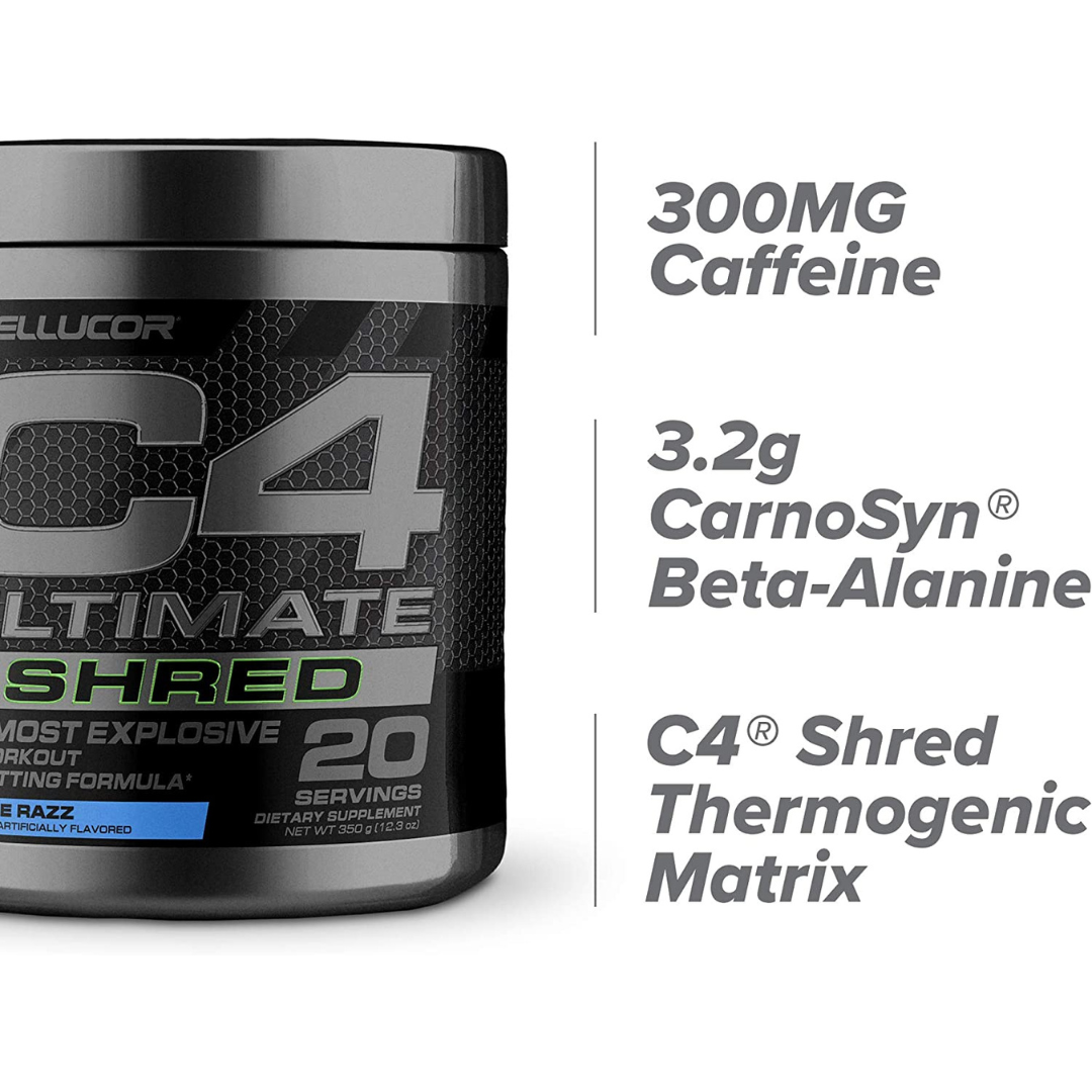 C4 Ultimate Shred 20 serving