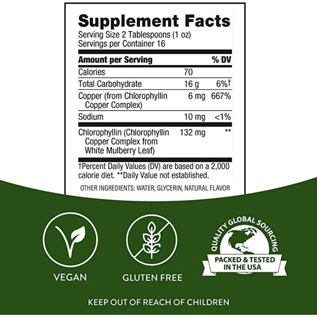 Nature's Way Chlorofresh- Liquid Chlorophyll 16oz