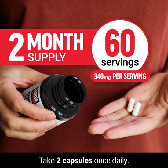 Force Factor Magnesium + L-Theanine 120 Capsules