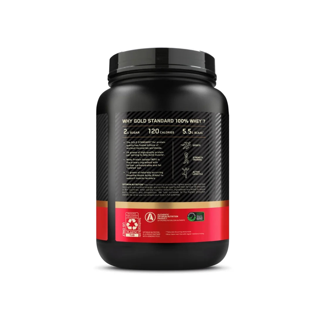 O.N. Gold Standard Whey Protein 1.5lb