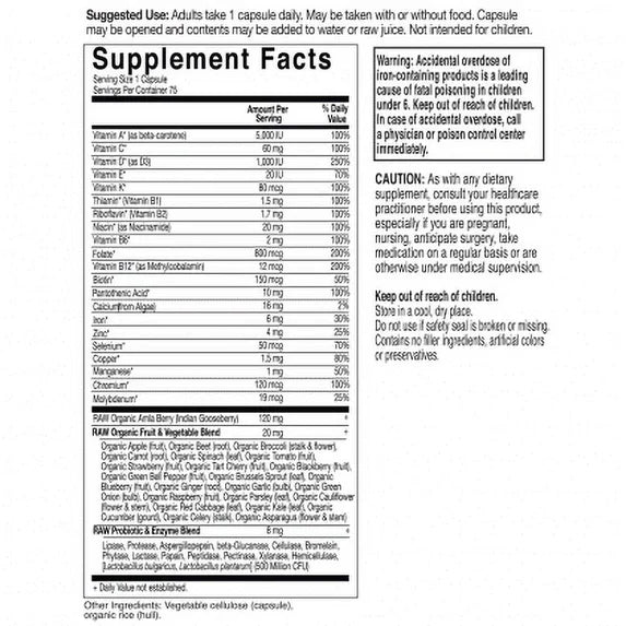 Garden of Life Code Raw for Women