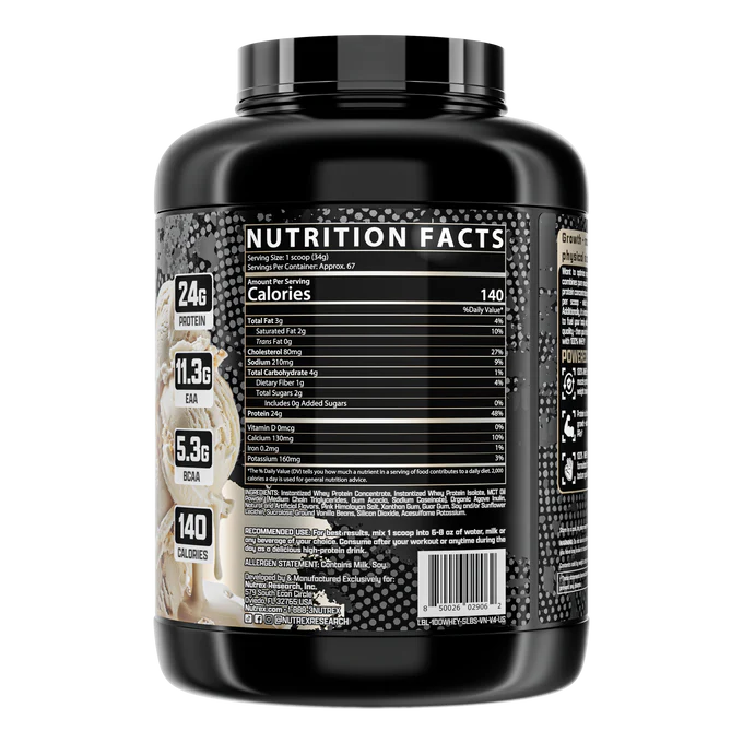 Nutrex 100% Whey Protein 2lb