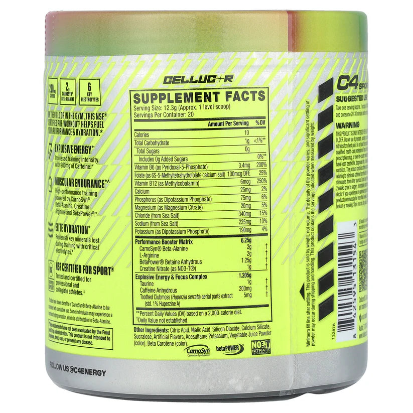 C4 Sport Pre Workout 30sv