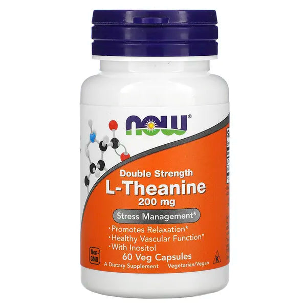 L-Theanine Double Strength Veg Capsules