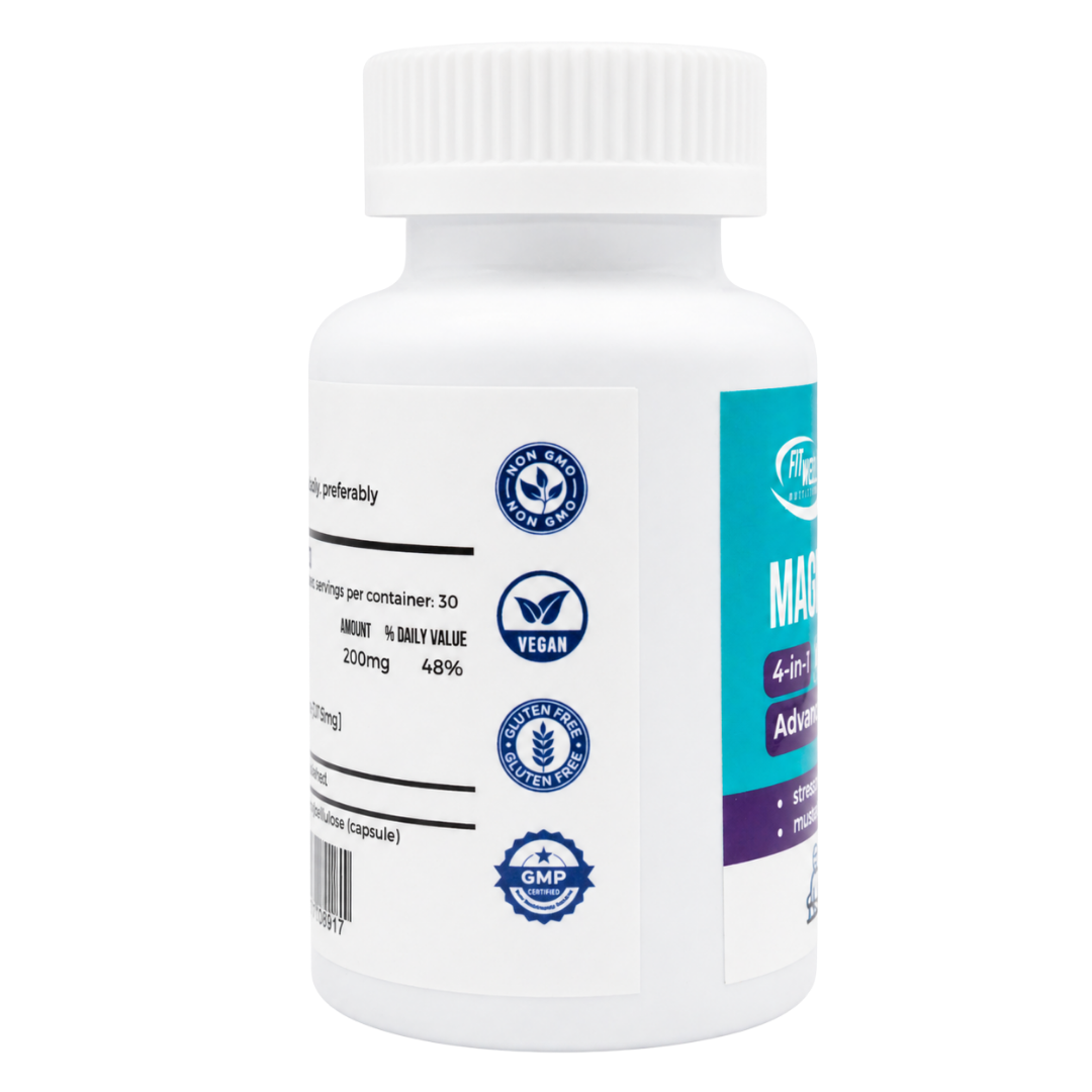Fit Well Magnesium Blend 60caps 200mg