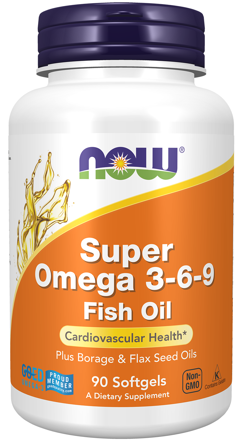 Now Super Omega 3-6-9 90softgels