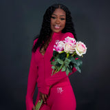 FitChix Unstoppable Sweatsuit Set (Rose Collection)