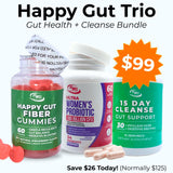 Flat & Happy Trio - Gut Health Bundle