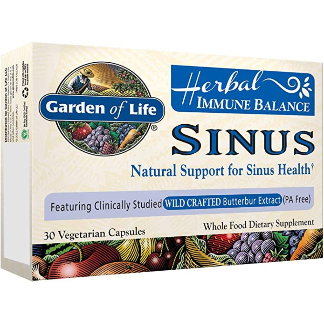 GOL Herbal Immune Balance Sinus Relief-30ct