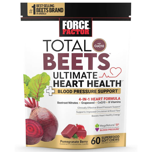Total Beets Ultimate Heart Health Chews- 60ct Black Cherry