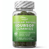 Fit Well Sour Sop Gummies - 60ct Green Apple Flavor