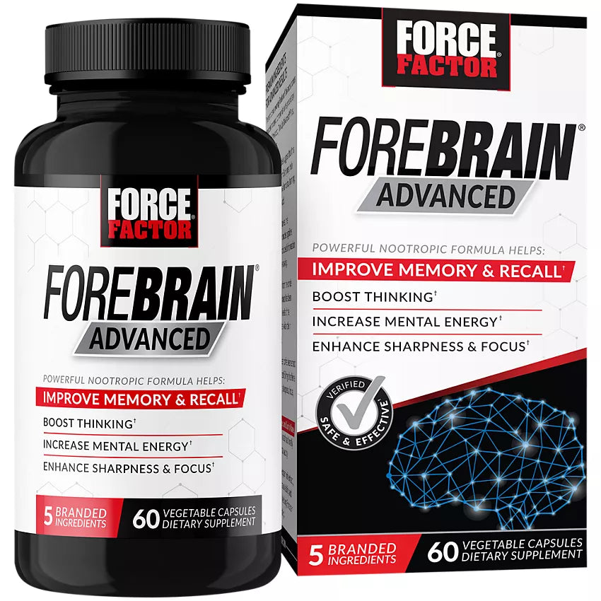 Force Factor Forebrain Advanced 60ct