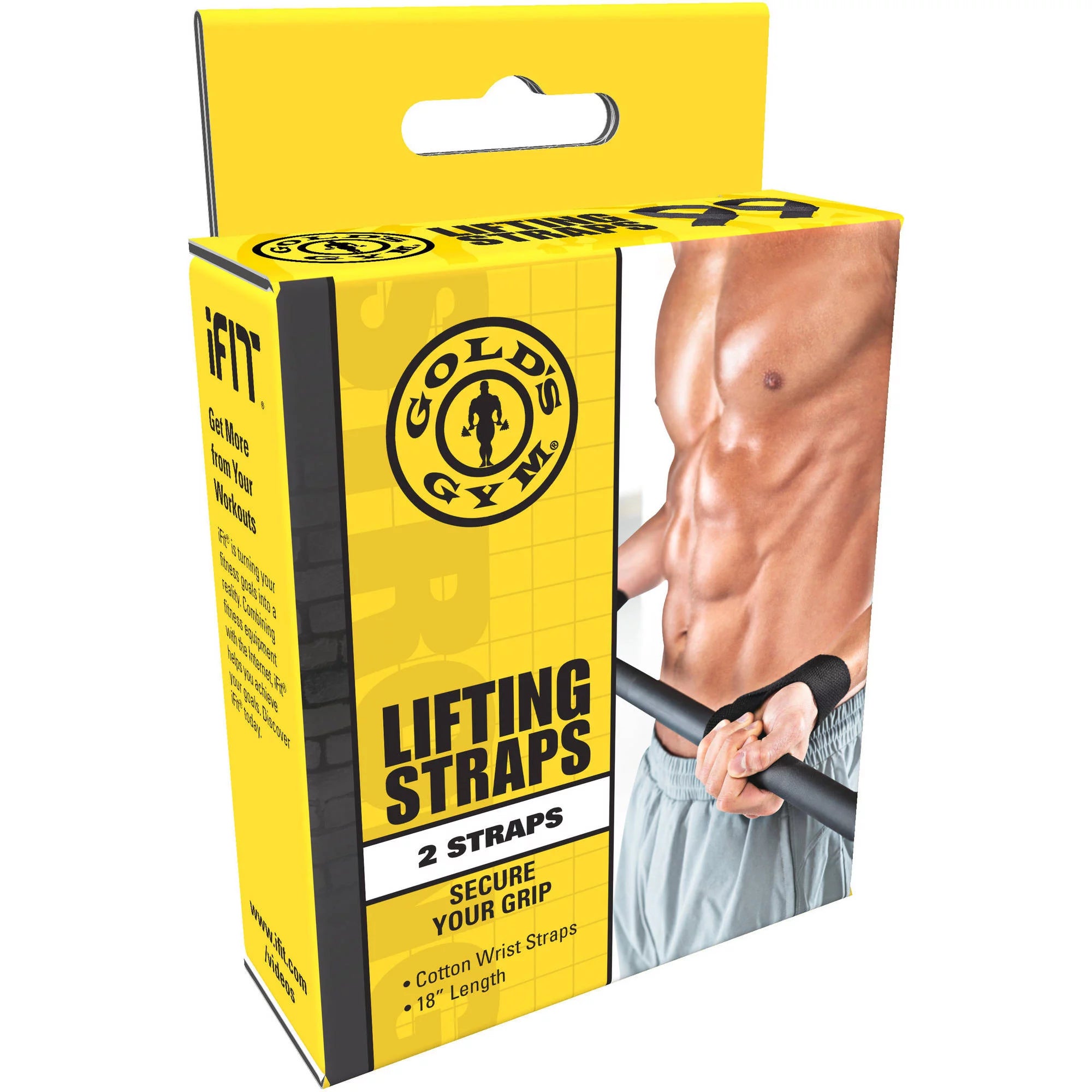 Gold’s Gym 18” Pro Weight Lifting Straps