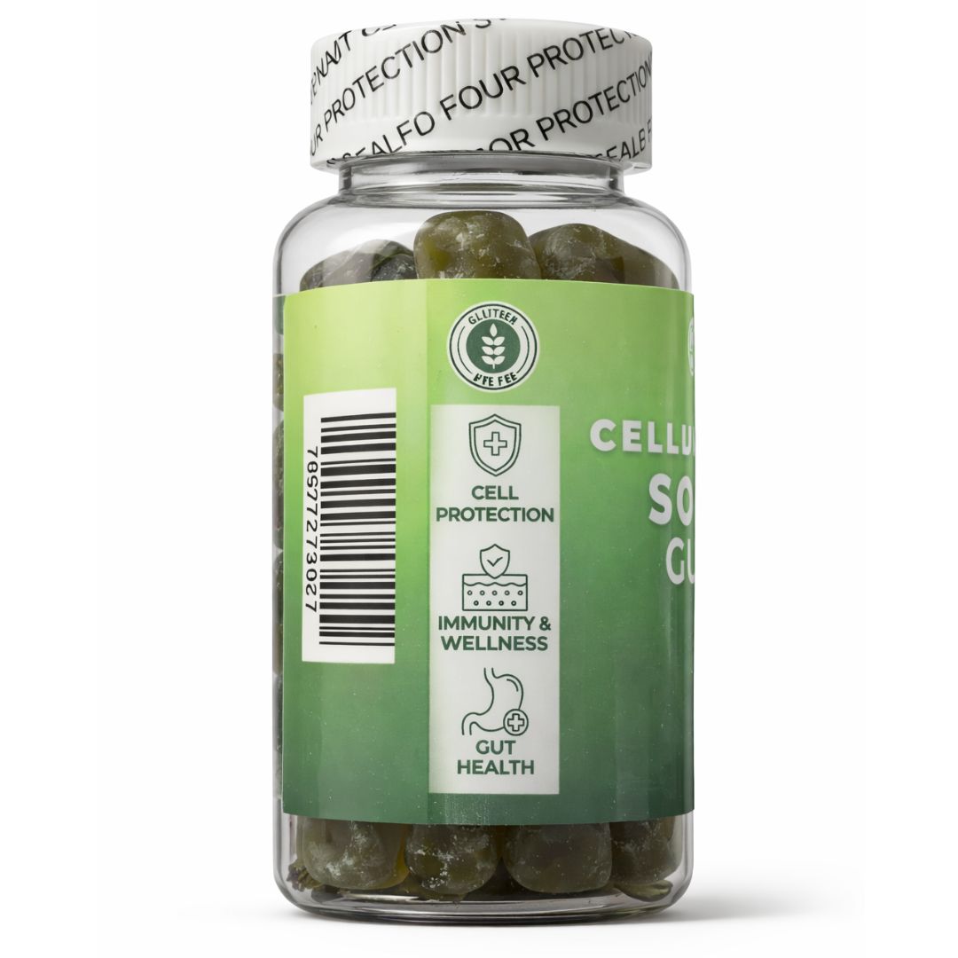 Fit Well Sour Sop Gummies - 60ct Green Apple Flavor