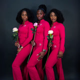 FitChix Unstoppable Sweatsuit Set (Rose Collection)