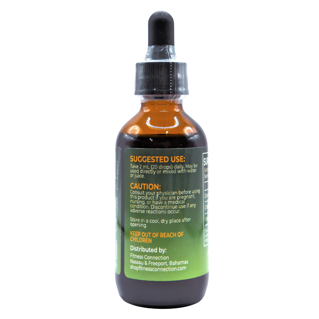 Fit Well Sour Sop Drops 2oz liquid