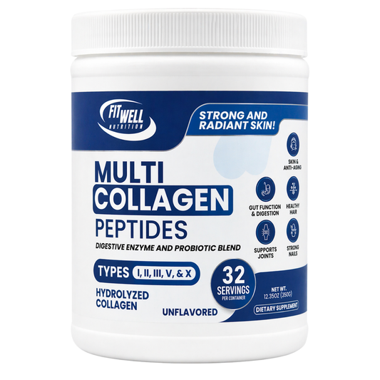 Fit Well Collagen Peptides Powder 32sv