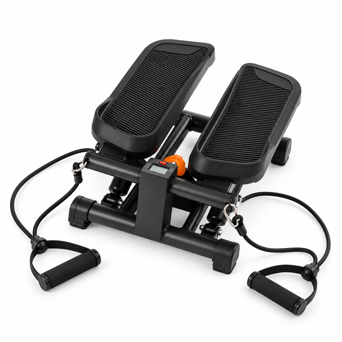 Mini Stepper with Resistance Bands - 330lb weight capacity