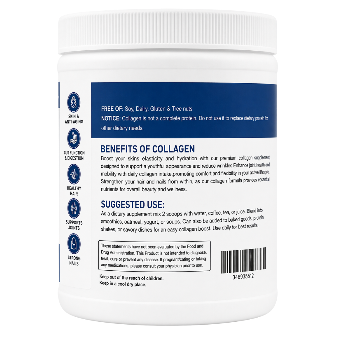 Fit Well Collagen Peptides Powder 32sv