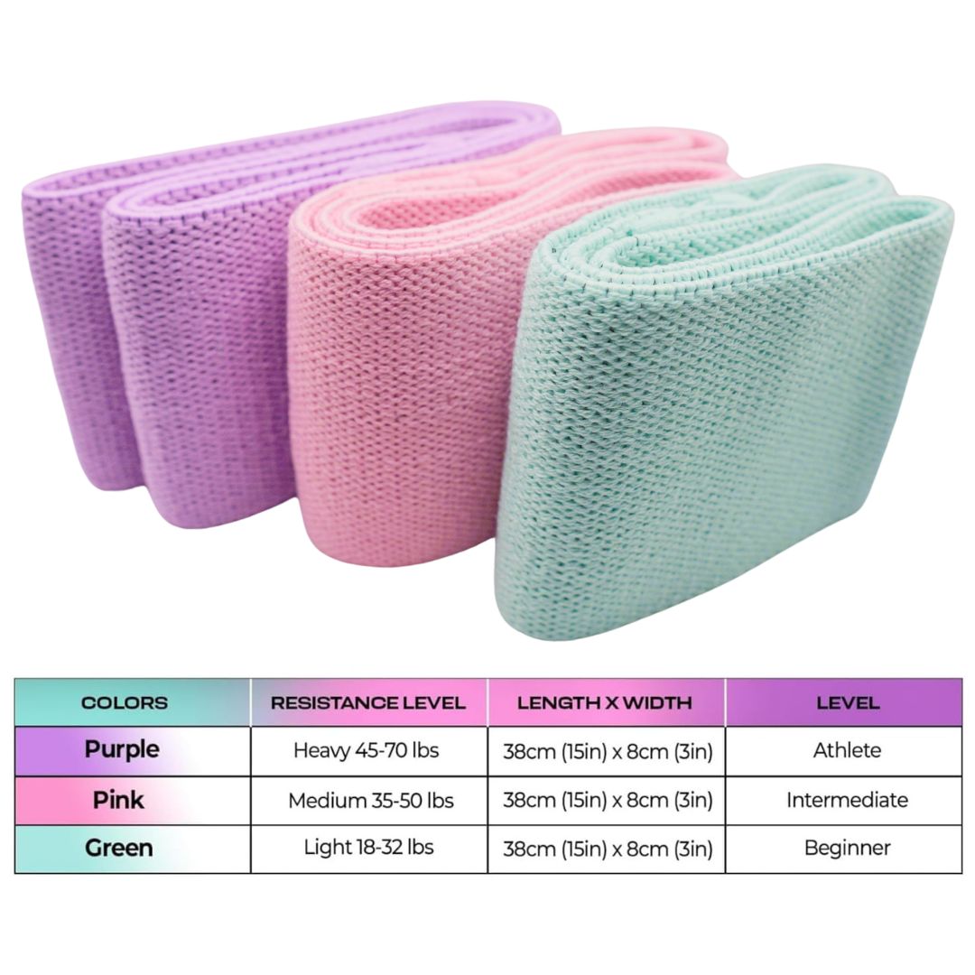 3 Piece Booty Band Set