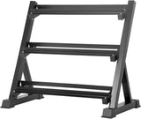 Home Gym Starter Set - Dumbbells (10, 20, 30, 40 & 50lbs) Adjustable Bench & Dumbbell Rack