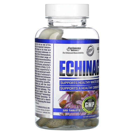 Hi-tech Echinacea 400 mg, 120ct