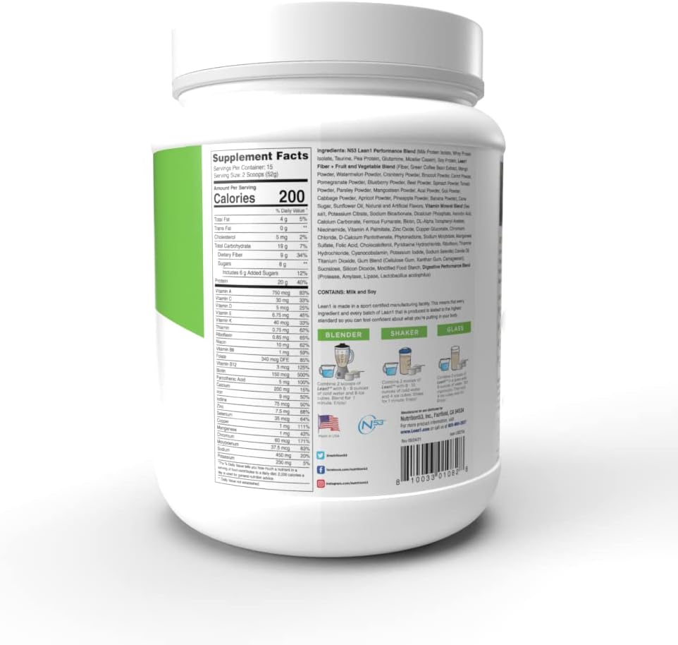 Lean 1 Meal Replacement 15sv