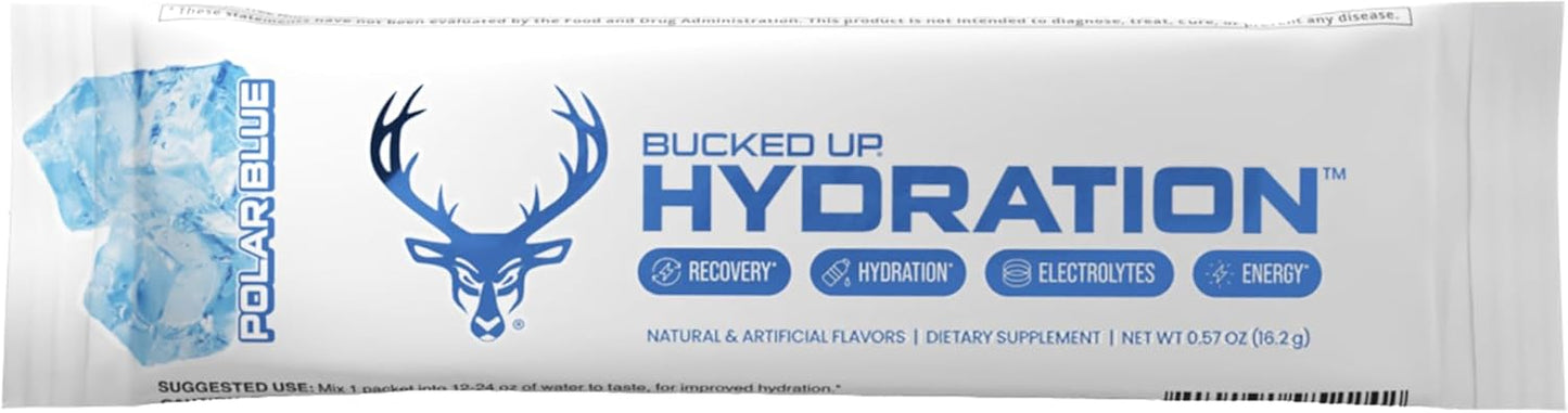 Bucked Up Hydration Polar Blue 8ct