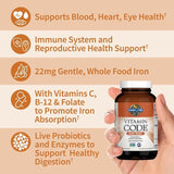 Garden of Life Vitamin Code Raw Iron