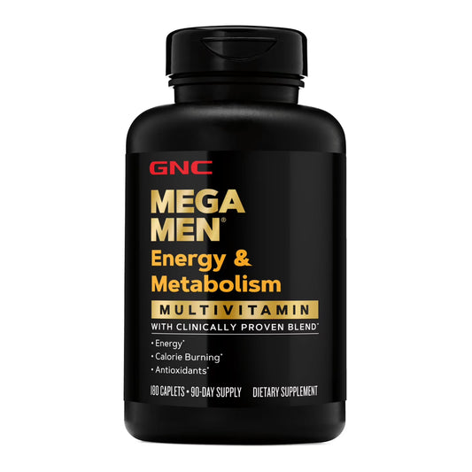 GNC Mega Men Energy & Metabolism Multivitamin 180ct
