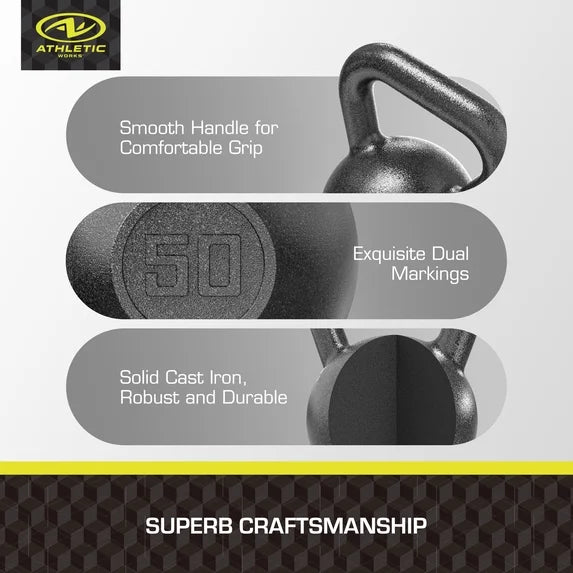 Athletic Works 50lb Kettlebell