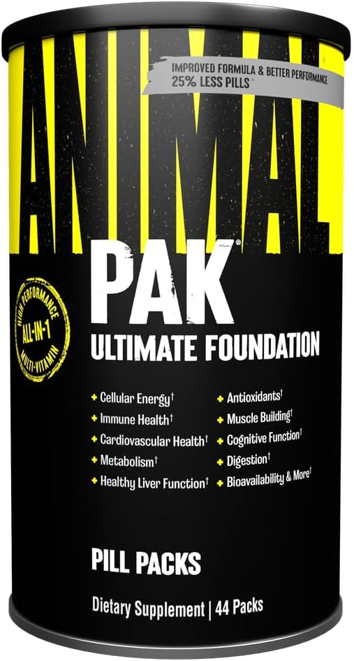 Universal Nutrition Animal Pak Ultimate Foundation Multivitamins
