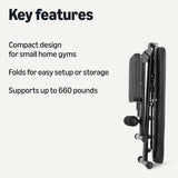 Adjustable Foldable Heavy-Duty Bench 660lbs
