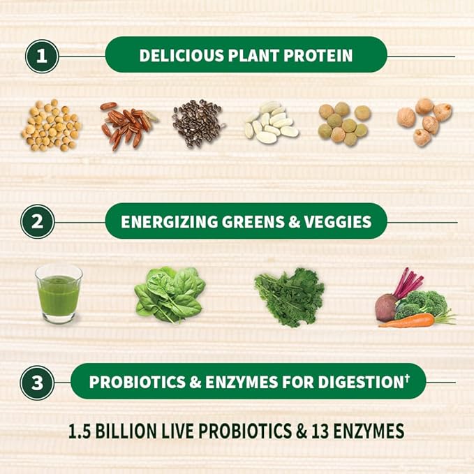 Garden of Life Raw Organic Protein & Greens Organic Plant Formula