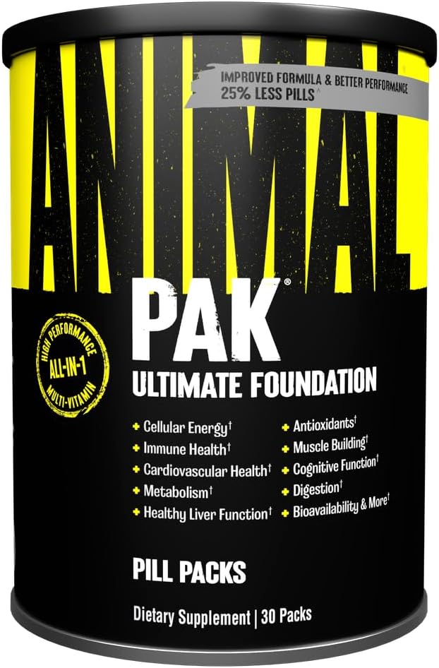 Universal Nutrition Animal Pak Ultimate Foundation Multivitamins